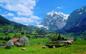 Imparatia de gheata din Grindelwald