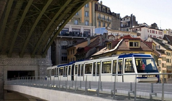 metroul din Lausanne